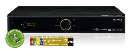 Ricevitore digitale terrestre HDTV Humax 5500 HD: la scheda tecnica
