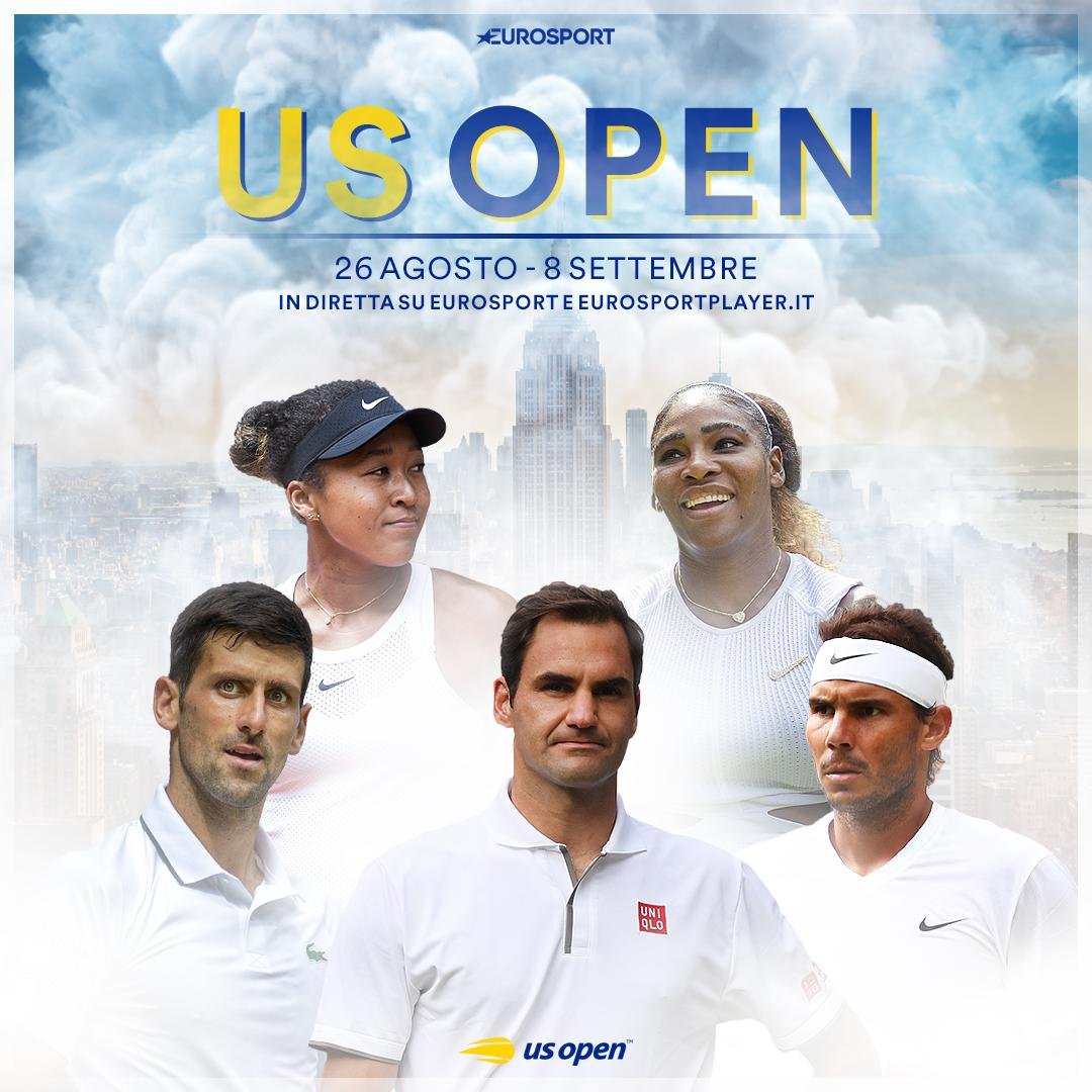 Tennis La 139 Edizione Degli Us Open In Diretta Su Eurosport Sky E Dazn Digital News Tennis La 139 Edizione Degli Us Open In Diretta Su Eurosport Sky E Dazn Digital News