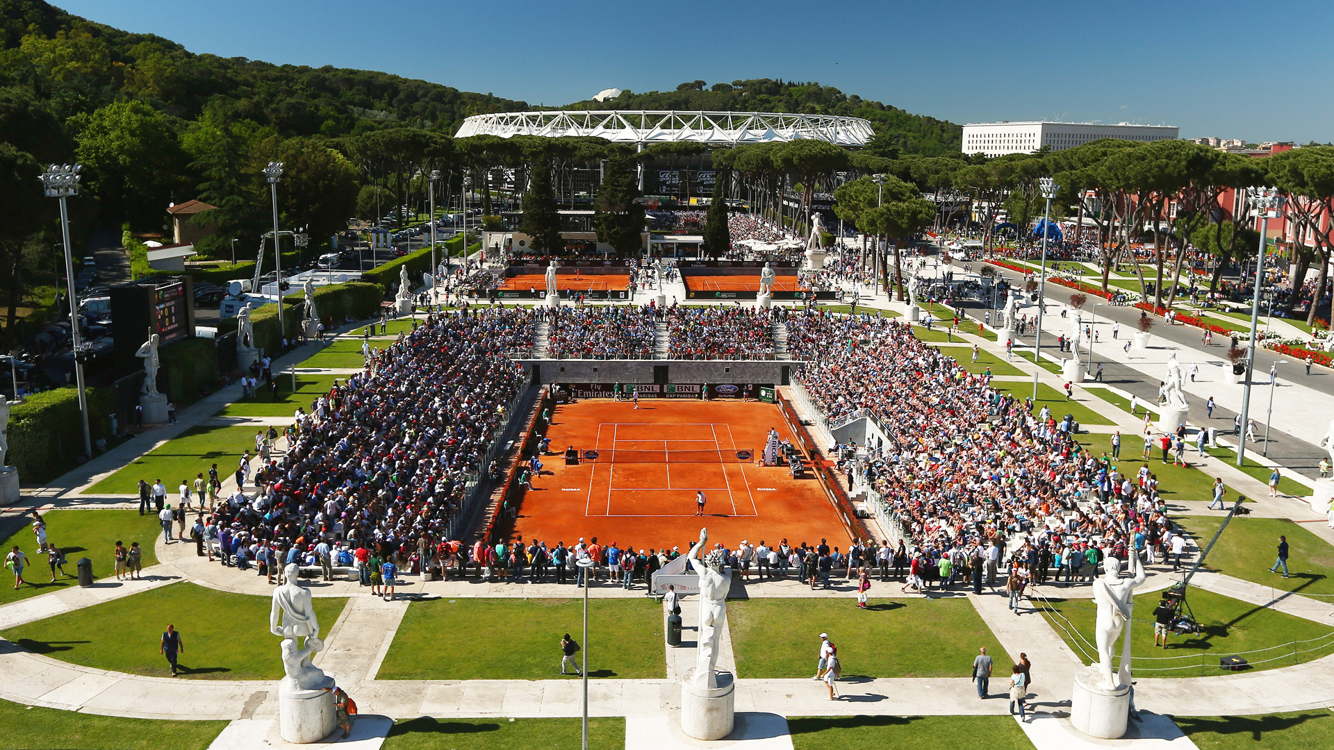 Foto - Tennis, su Sky Sport Arena una giornata dedicata agli Internazionali di Roma