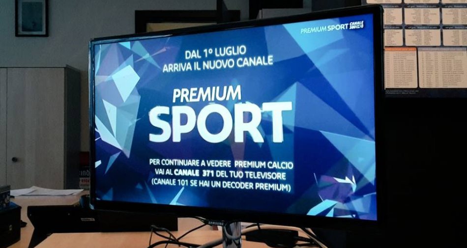 Foto - Novit&Atilde;&nbsp; Mediaset - Si accende alle 14 Premium Sport (anche in HD canale 380)
