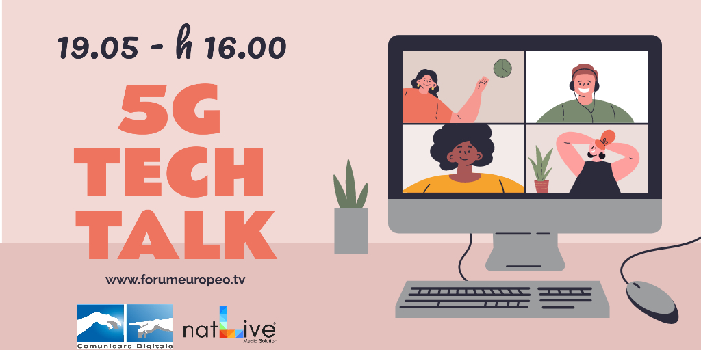 Foto - 5G Tech Talk 2020. Diretta streaming martedi 19 Maggio ore 16 su Digital-News.it