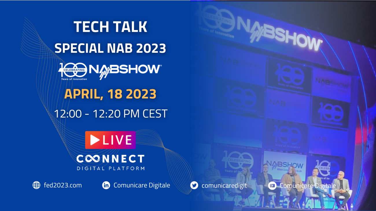 Foto - Tech Talk, Speciale NAB 2023 #1 | Diretta streaming Digital-News.it