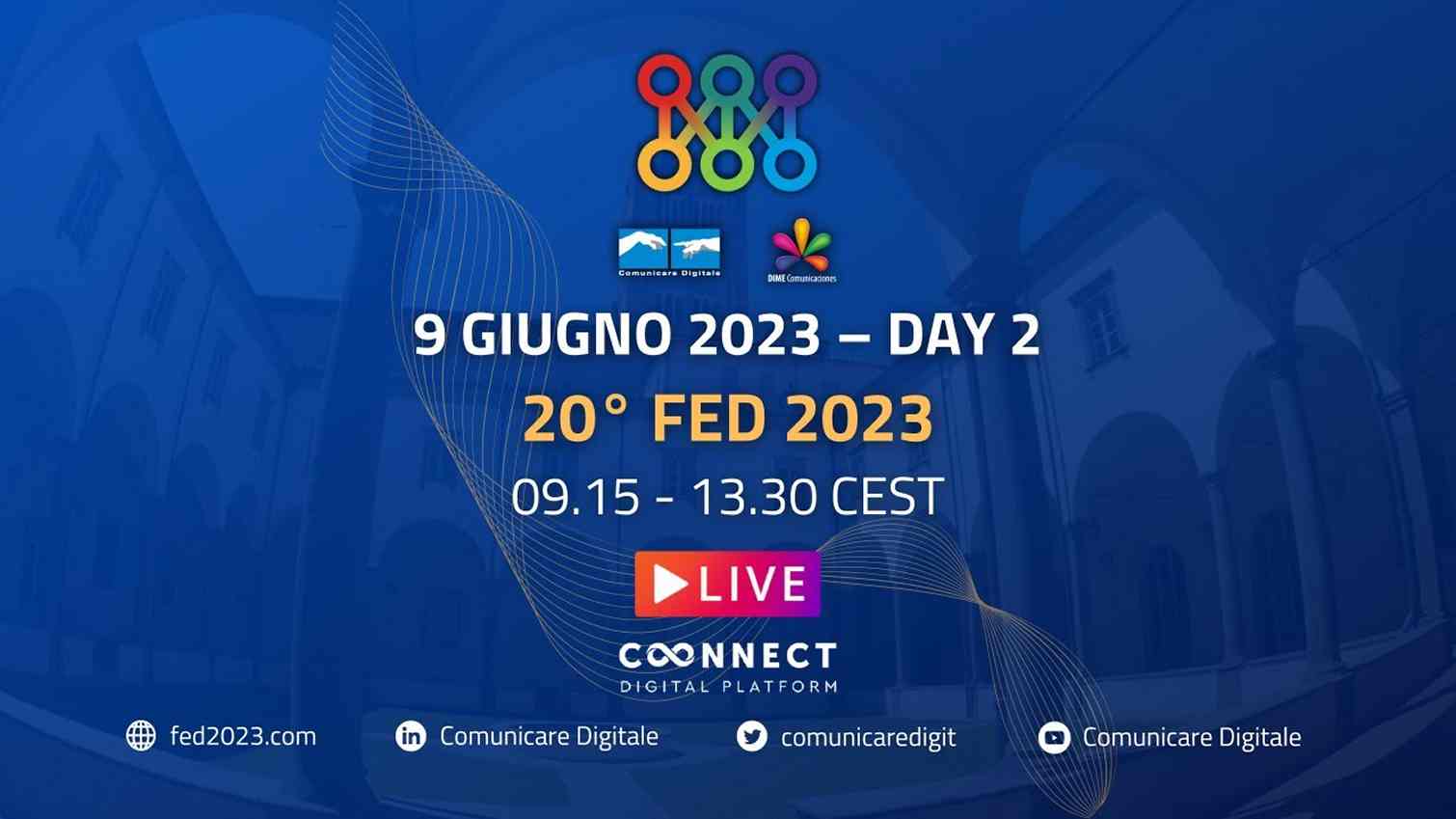 Foto - 20 Forum Europeo Digitale, Lucca 2023 #2, diretta streaming Digital-News.it - 9 Giugno | #FED2023