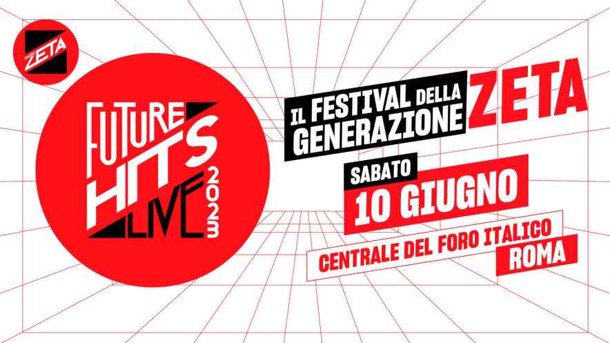 Foto - Radio Zeta Future Hits Live 2023 dal Foro Italico di Roma (diretta Sky Uno, TV8, NOW)
