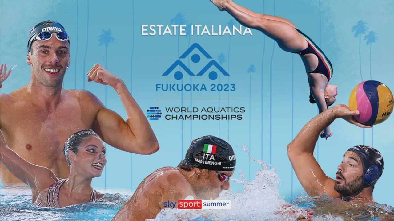 Foto - Mondiali di Nuoto 2023: calendario e programma gare, un sogno azzurro da vivere su Sky