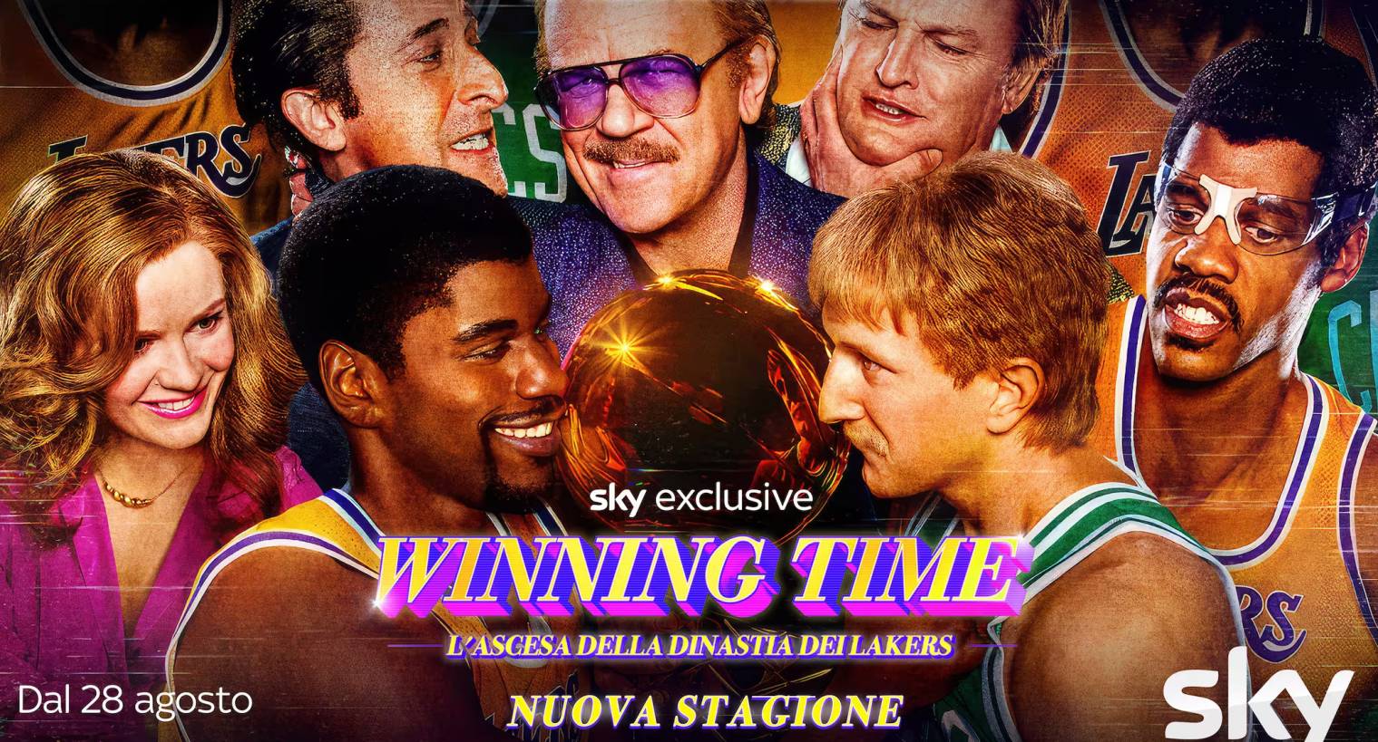 Foto - Winning Time stagione 2: la rivalit&agrave; tra Lakers e Celtics su Sky e in streaming NOW 