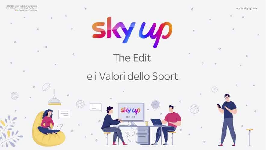 Foto - Sky Up The Edit: presentata con Abodi la seconda Edizione dedicata ai Valori dello Sport