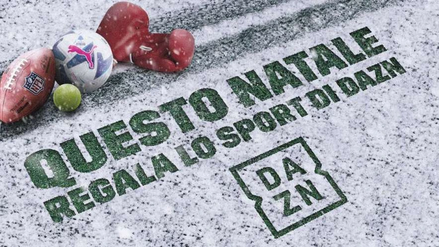 Foto - DAZN regala emozioni sportive per le Festivit&agrave;: Serie A, Basket, Tennis, Sci e molto Altro