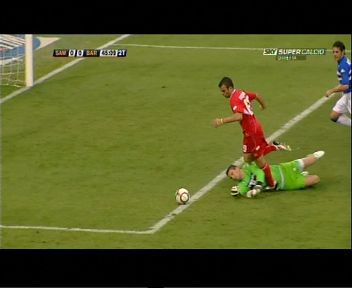 Makaroni (CorSera) - Biscardi e la Ventura in coro: 'Gol del Bari... anzi no'