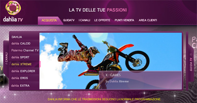 l Destino di Dahlia Tv e nelle mani del Cda di T.I.Media che domani dovrebbe decidere se aderire alla proposta Chiusano per salvare almeno una parte del canale che sul digitale terrestre trasmette le partite di calcio di otto squadre di Serie A e di tutta la Serie B.