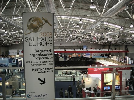 Immagine di Sat Expo 2008 - Le fotografie durante la visita alla fiera satellitare