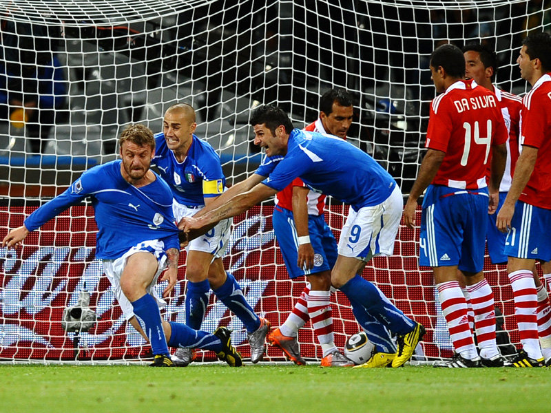 Ascolti Mondiali 2010: 21.5 milioni in tv per Italia-Paraguay su RAI e SKY