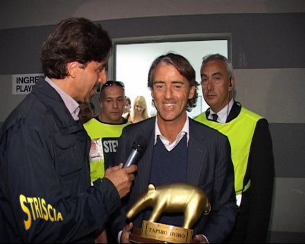 Immagine di L&#039;Inter perde il Derby...., Tapiri d&#039;Oro per Mancini e Moratti