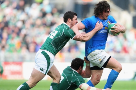 Rugby 6 Nazioni 2009: esordio dell'Italia (su La7) al Flaminio contro l'Irlanda Immagine nel testo correlata a: Rugby 6 Nazioni 2009: esordio dell'Italia (su La7) al Flaminio contro l'Irlanda