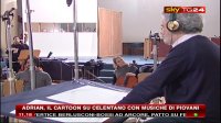 Nicola Piovani in sala per la colonna sonora di ''Adrian'' per Sky Uno