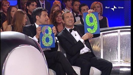 Immagine di Ciak si Canta trasmesso in formato panoramico 16:9 sul digitale terrestre Rai