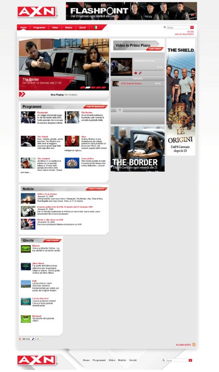 Immagine di AXN (Sky) rinnova il proprio sito rivoluzionando il suo stile e i suoi contenuti