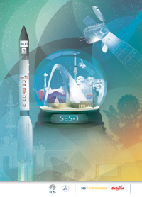 Il satellite SES-1 di SES WORLD SKIES Ã operativo