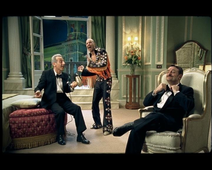Immagine di Aldo, Giovanni, Giacomo, Mike e Orietta negli spot Wind per Sanremo
