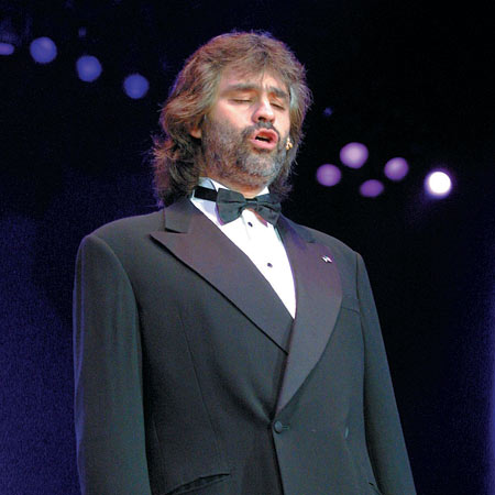 Immagine nel testo correlata a: Serata speciale Andrea Bocelli a Che tempo che fa