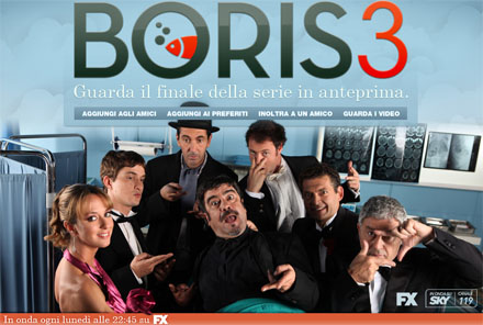 Immagine nel testo correlata a: Boris 3, il finale di stagione in anteprima su Myspace (da oggi e fino a lunedì)