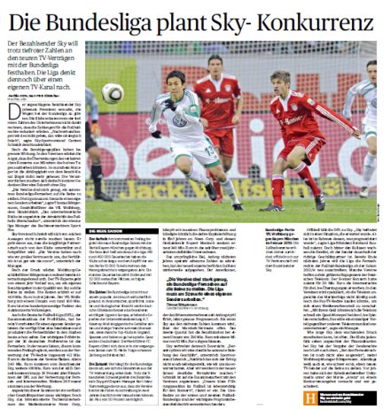 La Bundesliga vuole la sua pay-tv