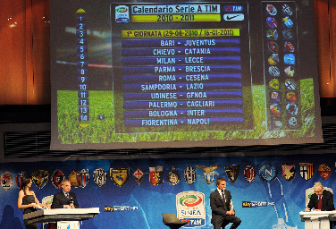 Immagine di Serie A 2010-2011 in tv: gli anticipi e posticipi dalla 2a alla 9a giornata