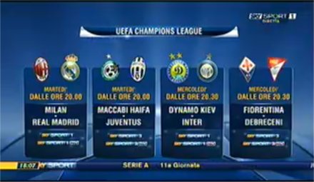 Visualizza: SKY Sport - i telecronisti della 4a giornata di Champions League (e Diretta Gol) su Digital-News.it SKY Sport - i telecronisti della 4a giornata di Champions League (e Diretta Gol)