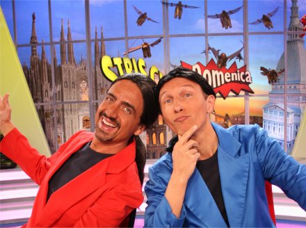 Striscia la Domenica: puntata monografica su Fiorello con Staffelli e Militello