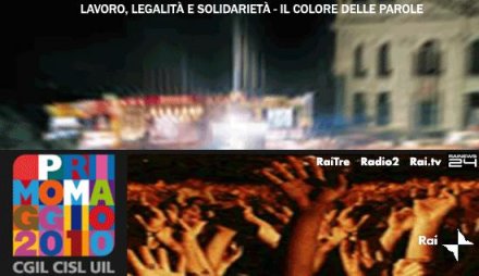 Immagine di Il Concerto del Primo Maggio 2010: in diretta su Rai Tre, Rai HD e Rai.tv