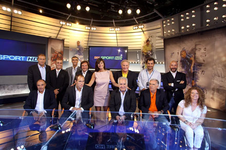 Immagine di Conferenza stampa SKY Sport: ecco alcune immagini dell&#039;evento