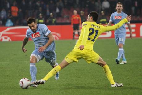 Europa League 16esimi ritorno - Villarreal-Napoli su Rete 4 (ore 21.05)