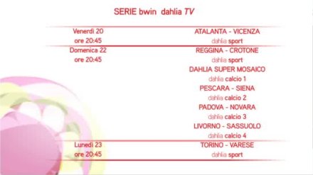 Serie bwin su Dahlia - In anteprima i telecronisti della 1a giornata Immagine nel testo correlata a: Serie bwin su Dahlia - In anteprima i telecronisti della 1a giornata