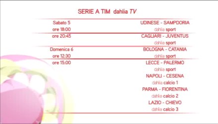 Serie A su Dahlia - In anteprima i telecronisti della 24a giornata