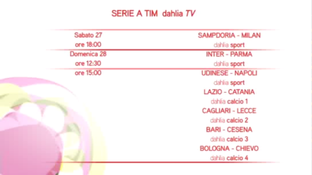 Serie A su Dahlia - In anteprima i telecronisti della 14a giornata Serie A su Dahlia - In anteprima i telecronisti della 14a giornata