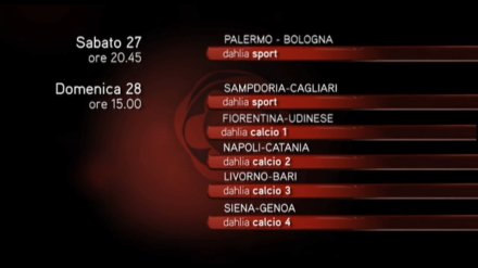 Dahlia Calcio Serie A - in anteprima i telecronisti della 31a giornata Dahlia Calcio Serie A - in anteprima i telecronisti della 31a giornata