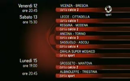 Dahlia Serie B - in anteprima i telecronisti della 29a giornata e Supermosaico Dahlia Serie B - in anteprima i telecronisti della 29a giornata e Supermosaico
