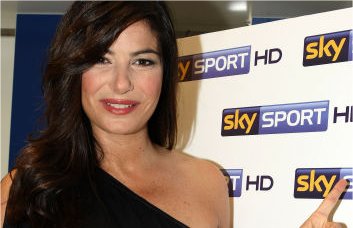 Immagine nel testo correlata a: Ilaria D'Amico: ''Tanti auguri Sky! Insieme fin dal primo ciak''