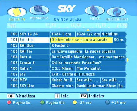 Immagine di Dinamo Kiev - Inter: Sky bissa la modifica dell&#039;EPG per promuovere il suo regalo