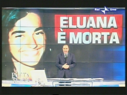Immagine di E&#039; morta Eluana Englaro: cambia la prima serata di Rai Uno e Rete 4