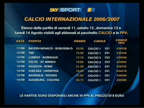 Ecco il weekend di calcio Sky: 16 ore di dirette in esclusiva! Calcio Estero su Sky