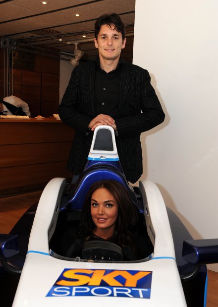 Giancarlo Fisichella e Tamara Ecclestone