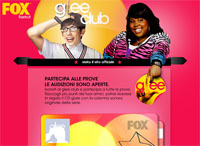 Immagine nel testo correlata a: Partita la campagna stampa di ''Glee'', da domani in onda su Fox (ch 110 Sky)