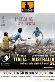 Immagine di Rugby Test Match - Italia v Australia (diretta 3D su La7, SKY Sport e al cinema) - Scopri su Sport