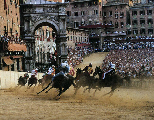 Palio di Siena - Piazza del Campo