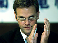 Incontro tra il ministro Maroni e il presidente di Sky Italia James Murdoch