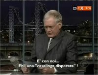 David Letterman su RAISatExtra