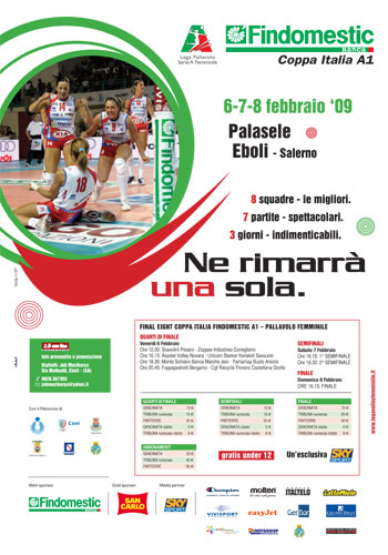 Immagine di La Final Eight della Tim Cup di Volley Fem. in diretta esclusiva su SKY Sport