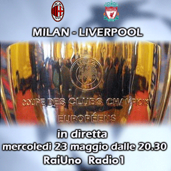 Milan-Liverpool sulla RAI
