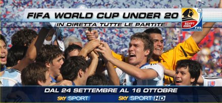 Mondiale Under 20, su SKY in diretta e in HD tutte le 52 partite del torneo